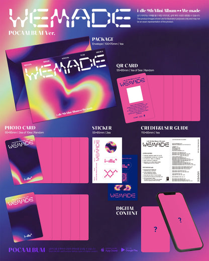Pre-order| i-dle 9th Mini Album We made
