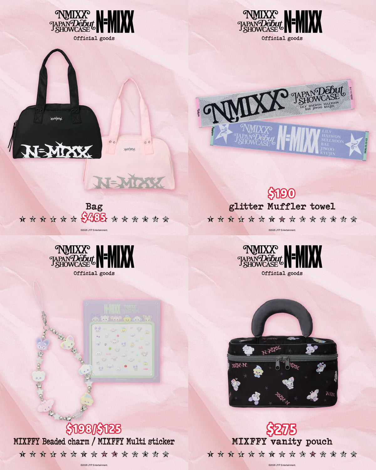Pre-order| NMIXX JAPAN DEBUT SHOWCASE Merch
