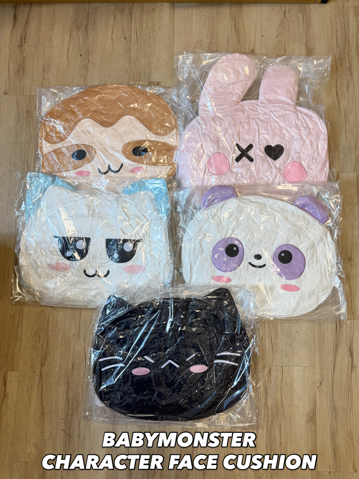 In-stock| BABYMONSTER Character Face Cushion