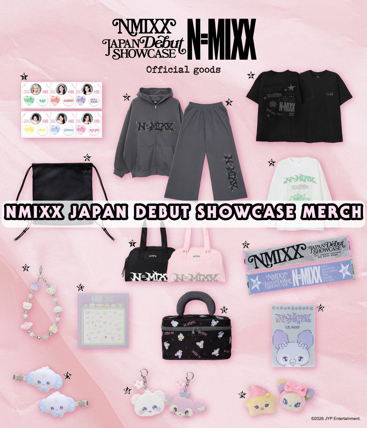 Pre-order| NMIXX JAPAN DEBUT SHOWCASE Merch