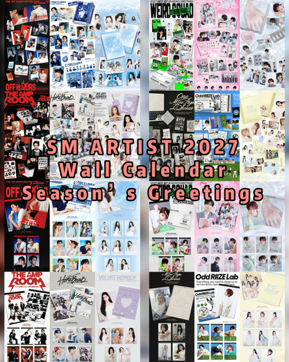 Pre-order| SM Artist 2027 Season’s Greeting
