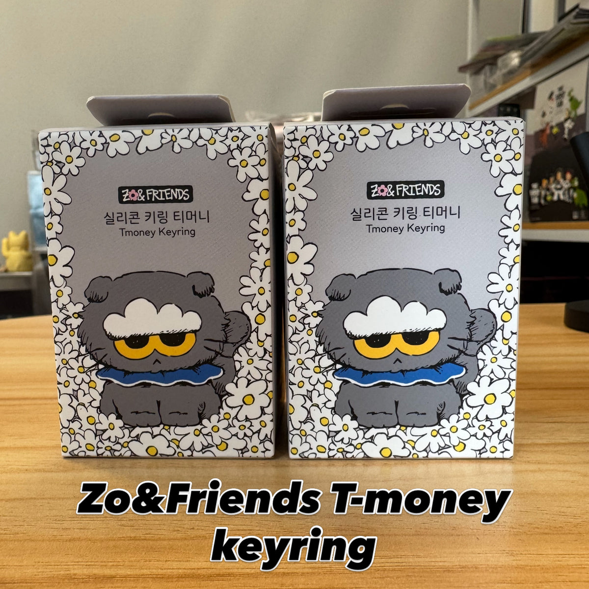 In-stock| Zo&Friends T-money keyring