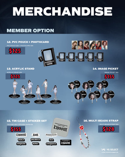 Pre-order| BABYMONSTER WORLD TOUR [춤 (CHOOM)] IN SEOUL OFFICIAL MD