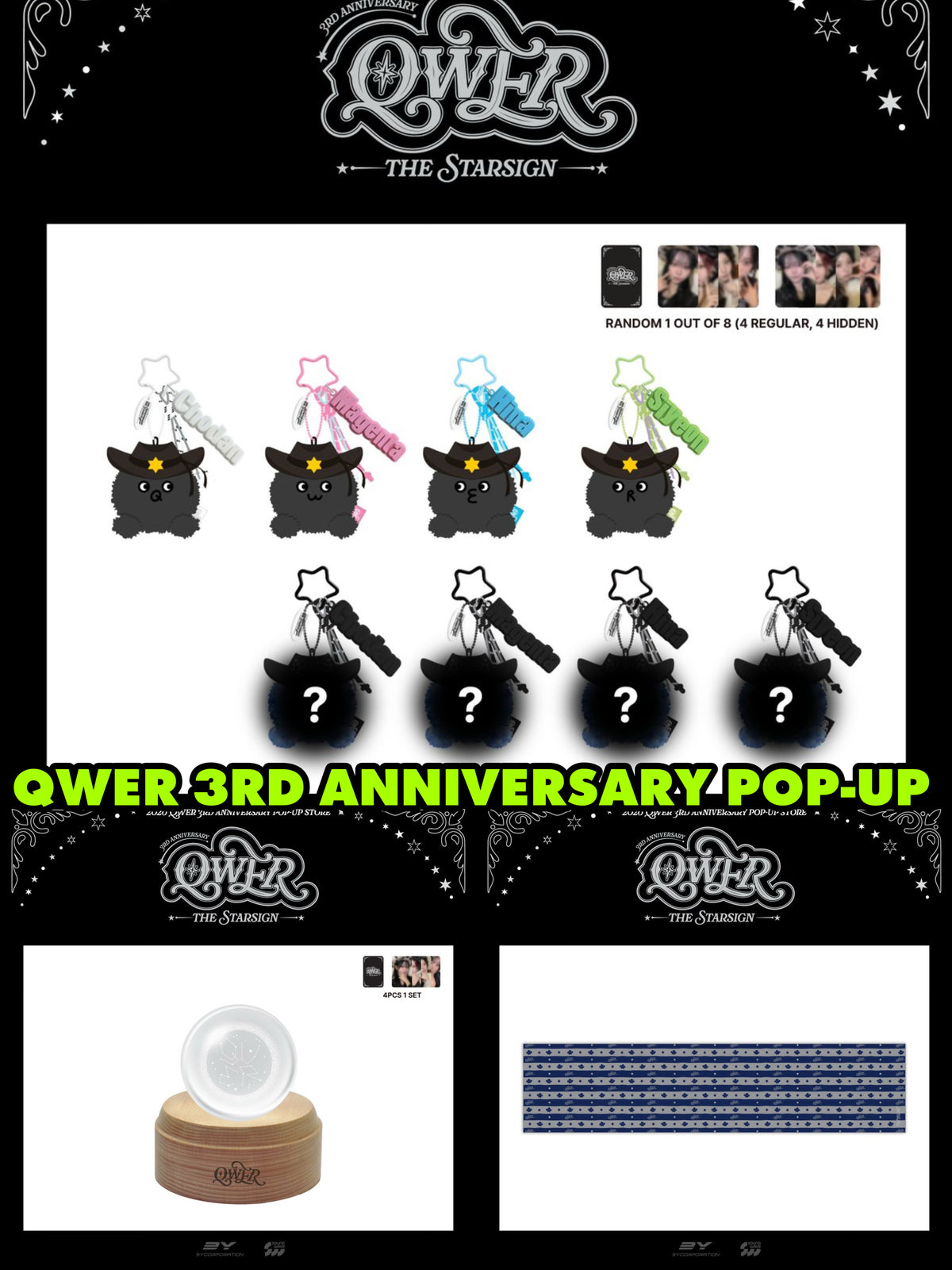 Pre-order| QWER 3RD ANNIVERSARY POP-UP
