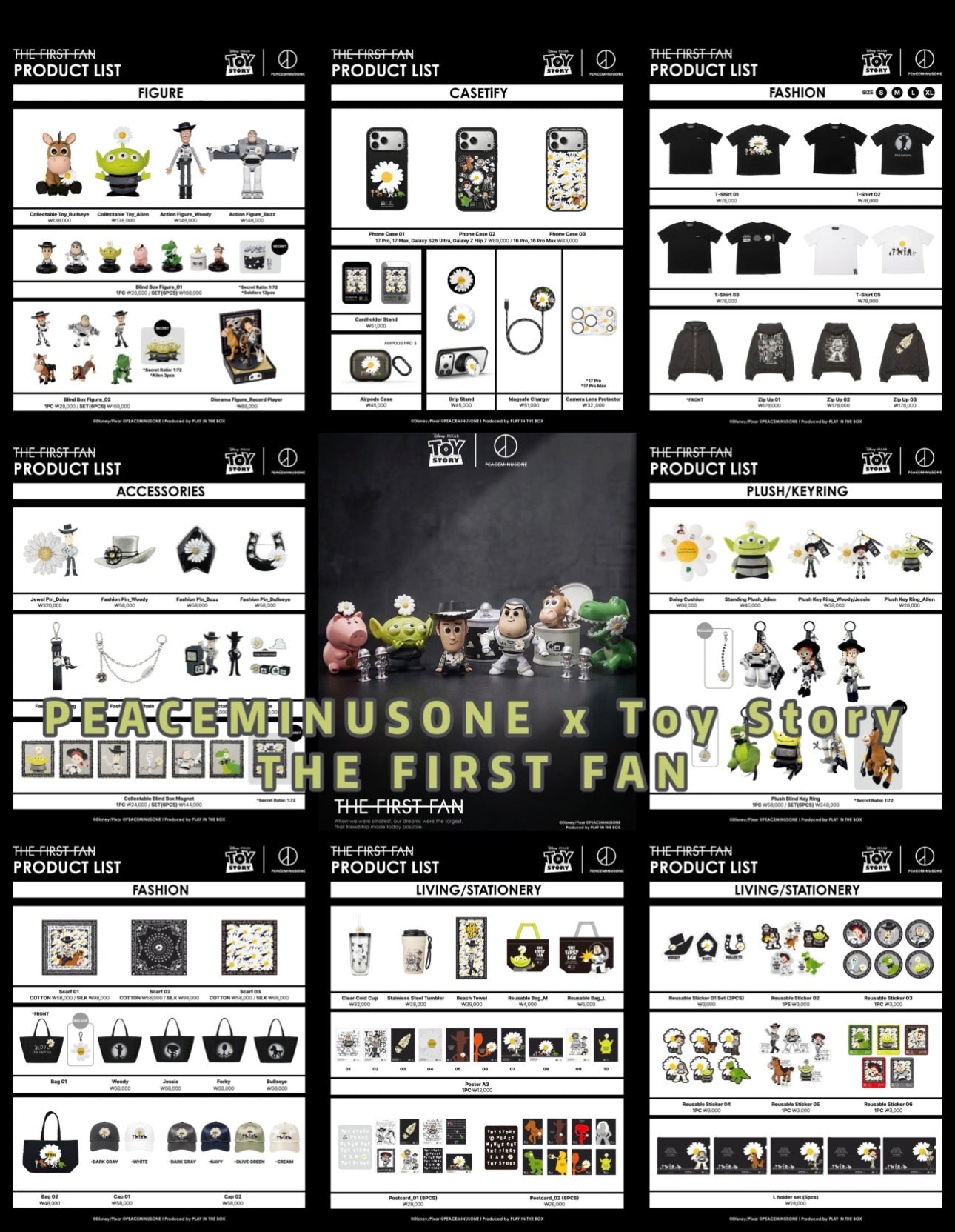 Pre-order| PEACEMINUSONE x Toy Story THE FIRST FAN