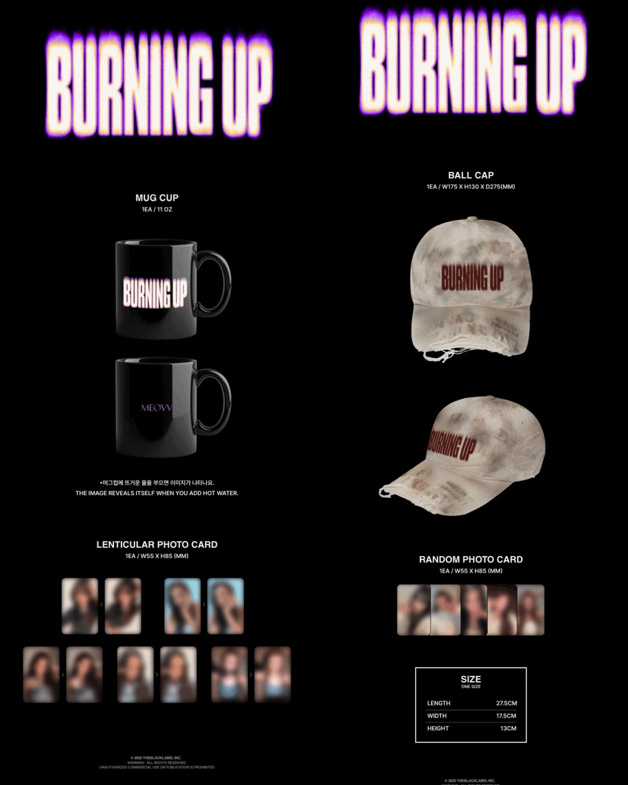 Pre-order| MEOVV BURNING UP OFFICIAL MERCH