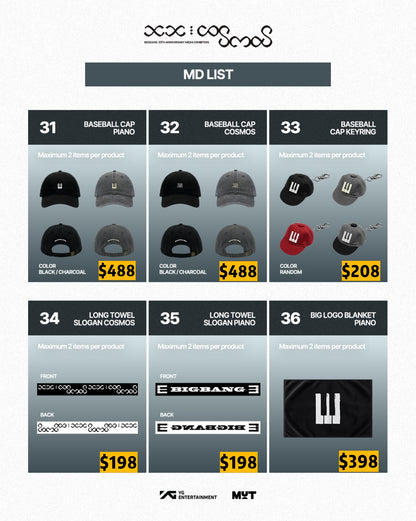Pre-order| BIGBANG 20TH ANNIVERSARY MAIN EXHIBITION MD