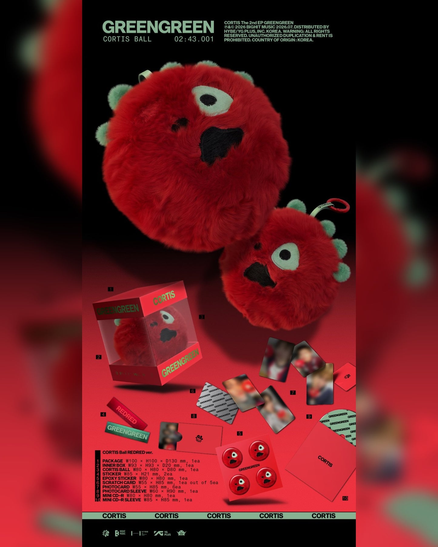 Pre-order| CORTIS The 2nd EP CORTIS Ball ver.