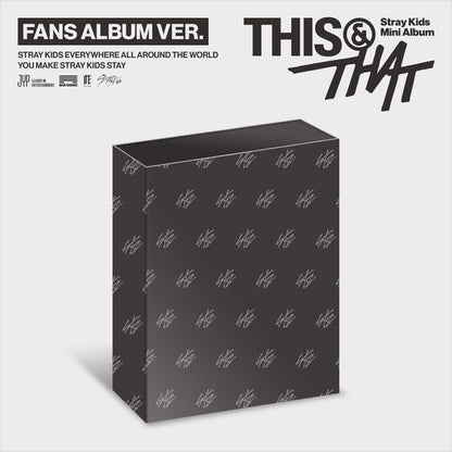 Pre-order| Stray Kids mini album THIS & THAT