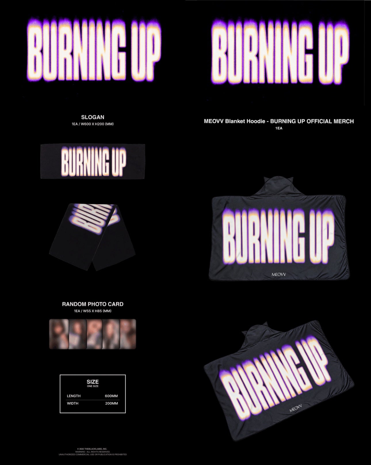 Pre-order| MEOVV BURNING UP OFFICIAL MERCH