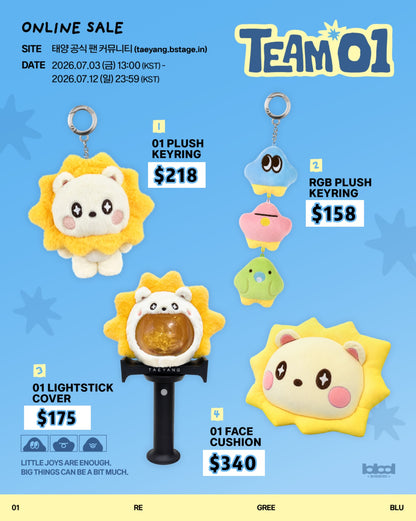 Pre-order| TAEYANG TEAM01 OFFICIAL MERCH