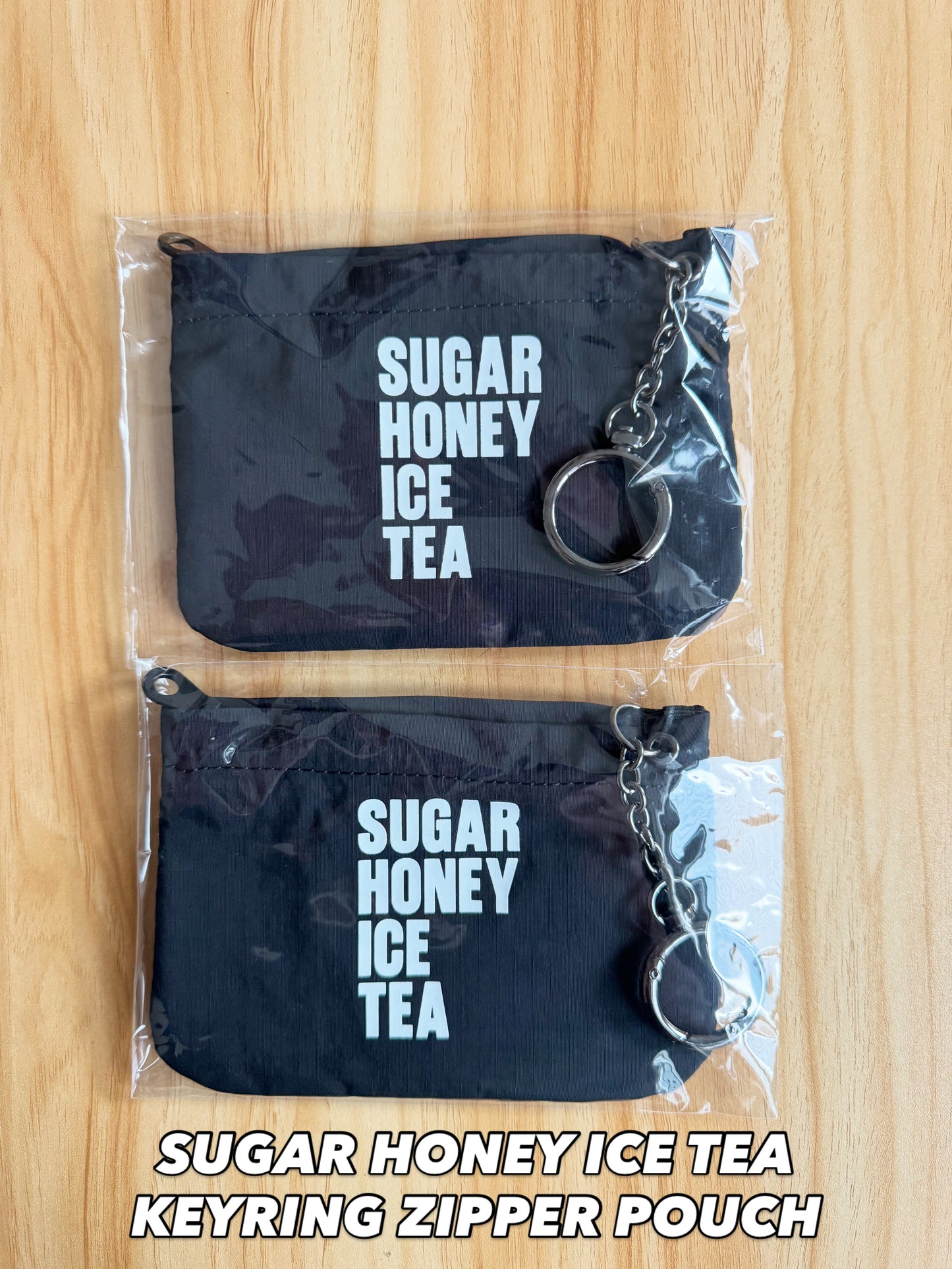 In-stock| [SUGAR HONEY ICE TEA］ KEYRING ZIPPER POUCH