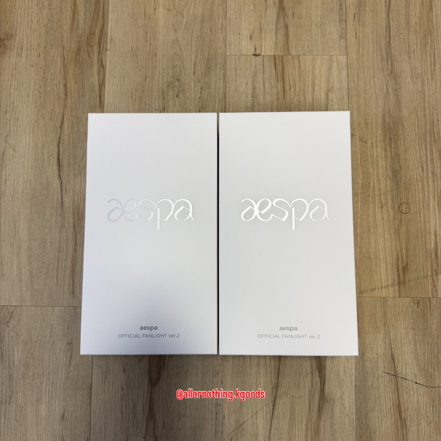 In-stock| aespa Official Fanlight ver.2