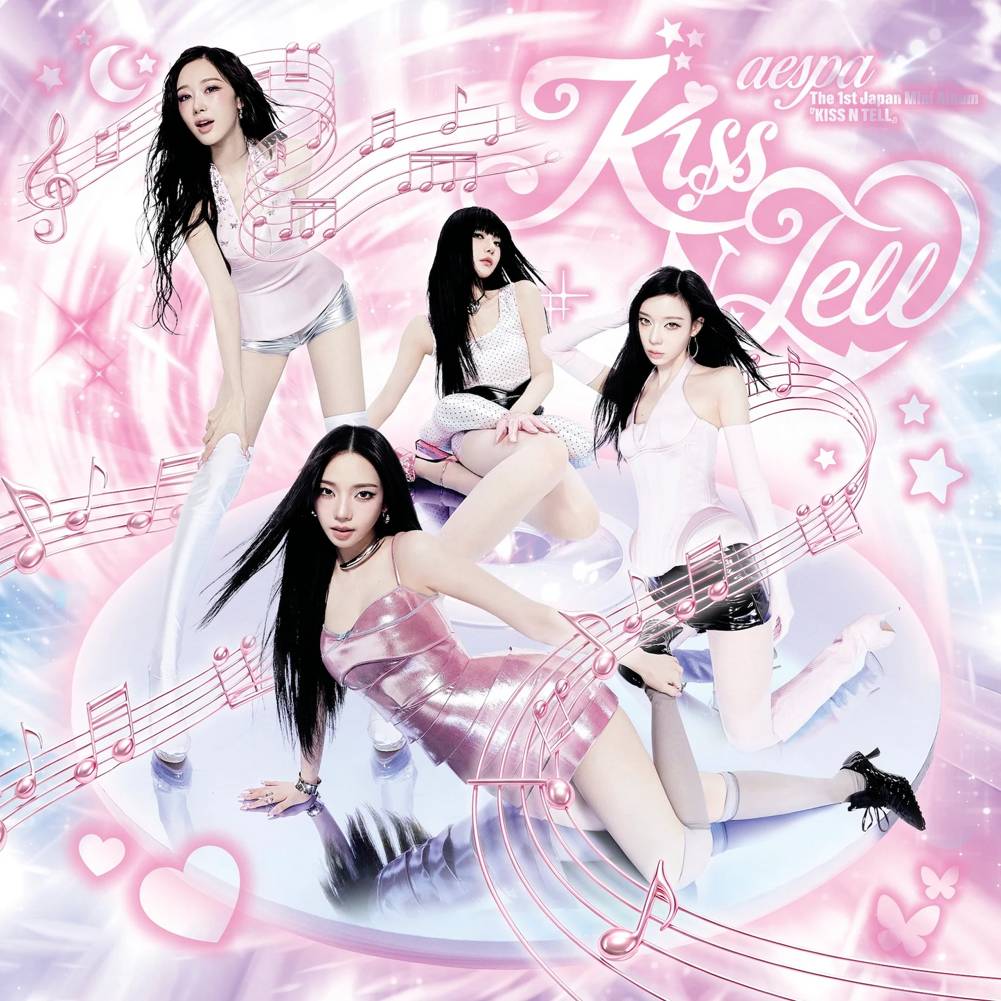 Pre-order| aespa The 1st Japan Mini Album KISS N TELL