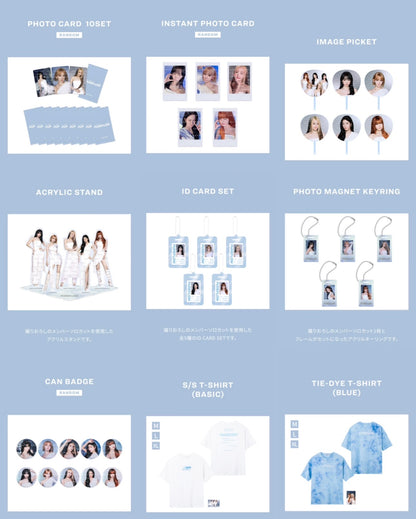 Pre-order| LE SSERAFIM PUREFLOW in Japan Merch