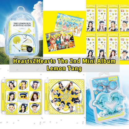 Pre-order| Hearts2Hearts The 2nd Mini Album Lemon Tang