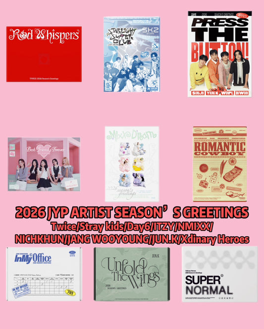 Pre-order| 2026 JYP ARTIST SEASON’S GREETINGS
