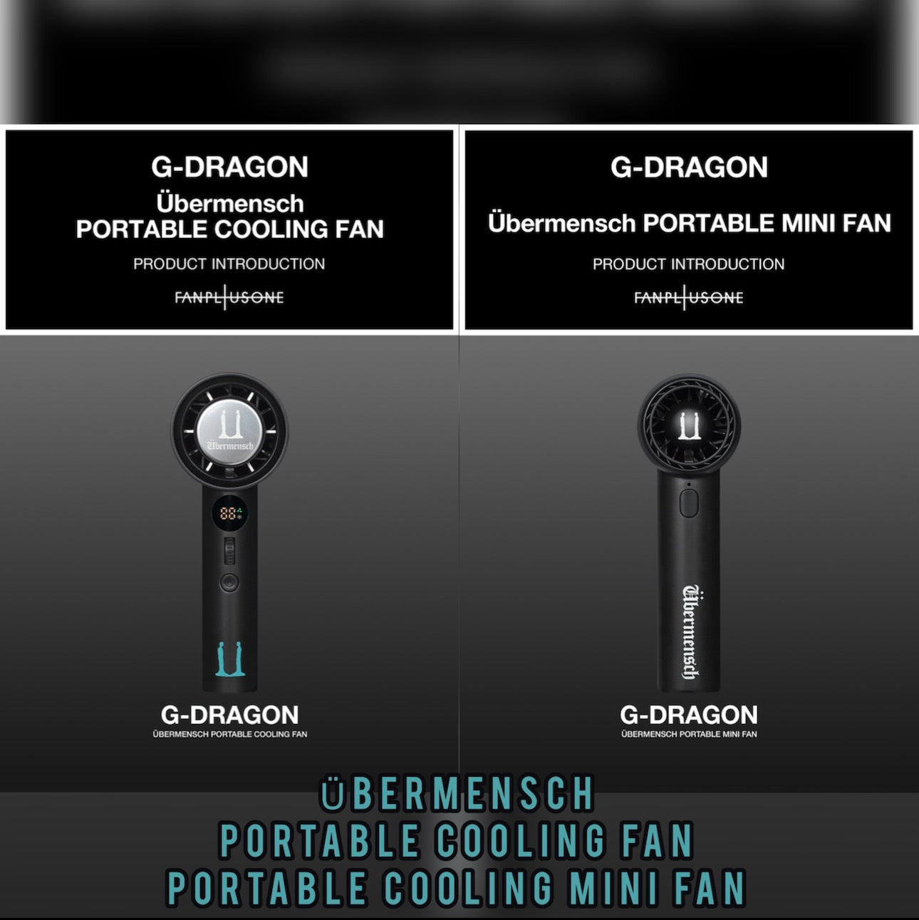 Pre-order| ÜBERMENSCH PORTABLE FAN
