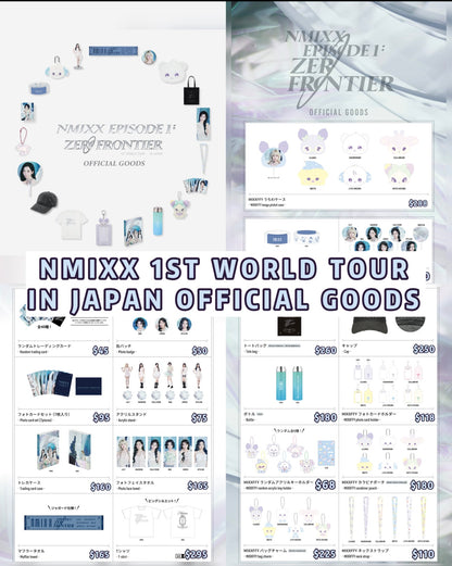 Pre-order| NMIXX 1ST WORLD TOUR IN JAPAN OFFICIAL GOODS