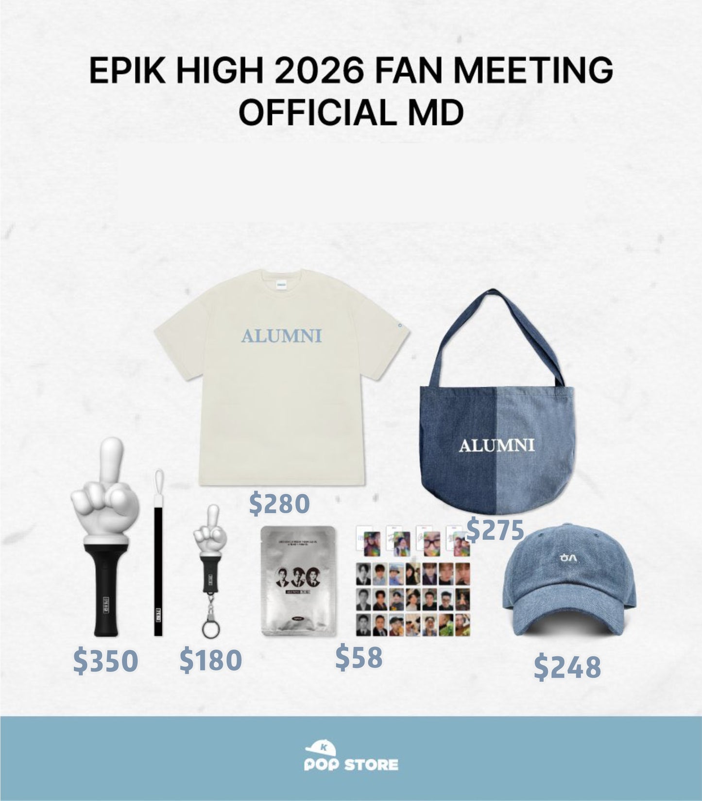 Pre-order| EPIK HIGH FAN MEETING OFFICIAL MD