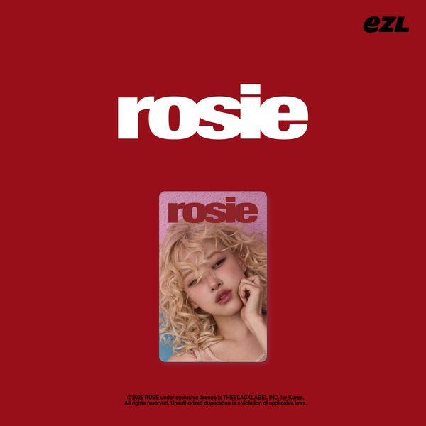 Pre-order| Rosé [rosie] EZL