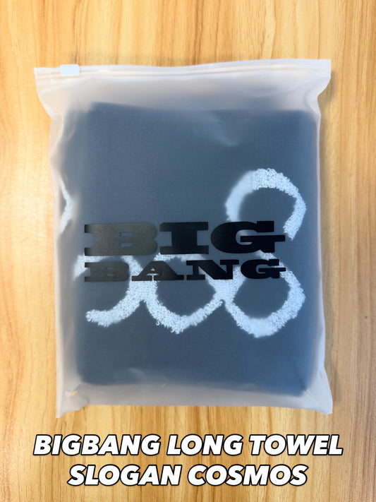 In-stock| BIGBANG LONG TOWEL SLOGAN COSMOS
