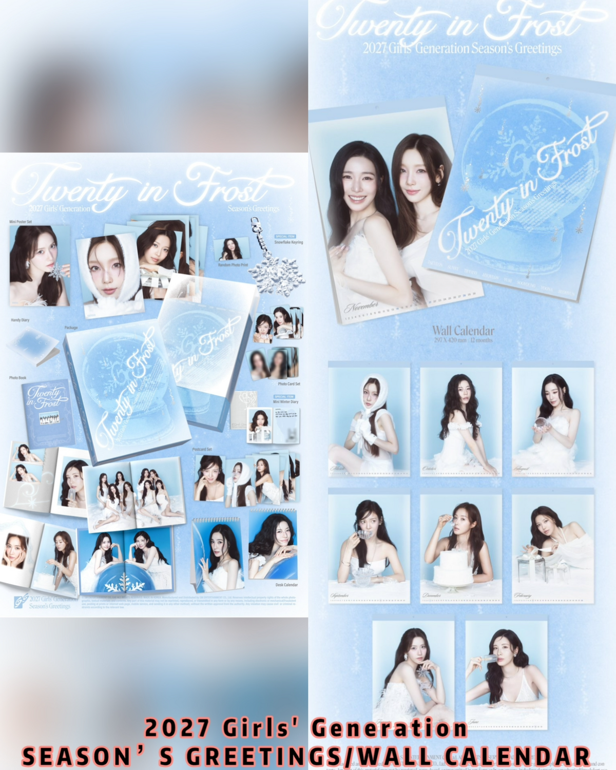 Pre-order| Girls’ Generation 2027 Season’s Greeting