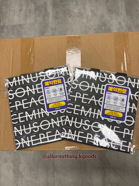 In-stock| Peaceminusone paper bag