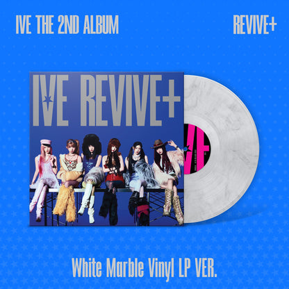 Pre-order| IVE <REVIVE+> White Marble Vinyl LP ver.