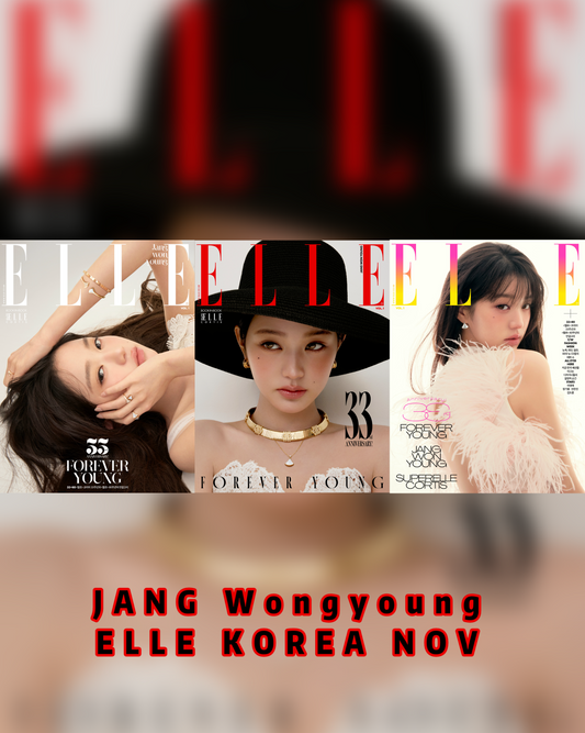 Pre-order| JANG Wonyoung ELLE KOREA