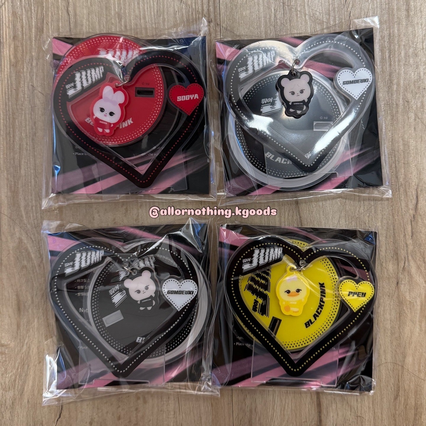 In-stock| [JUMP] BLACKPINK CHARACTER SPINNING ACRYLIC STAND