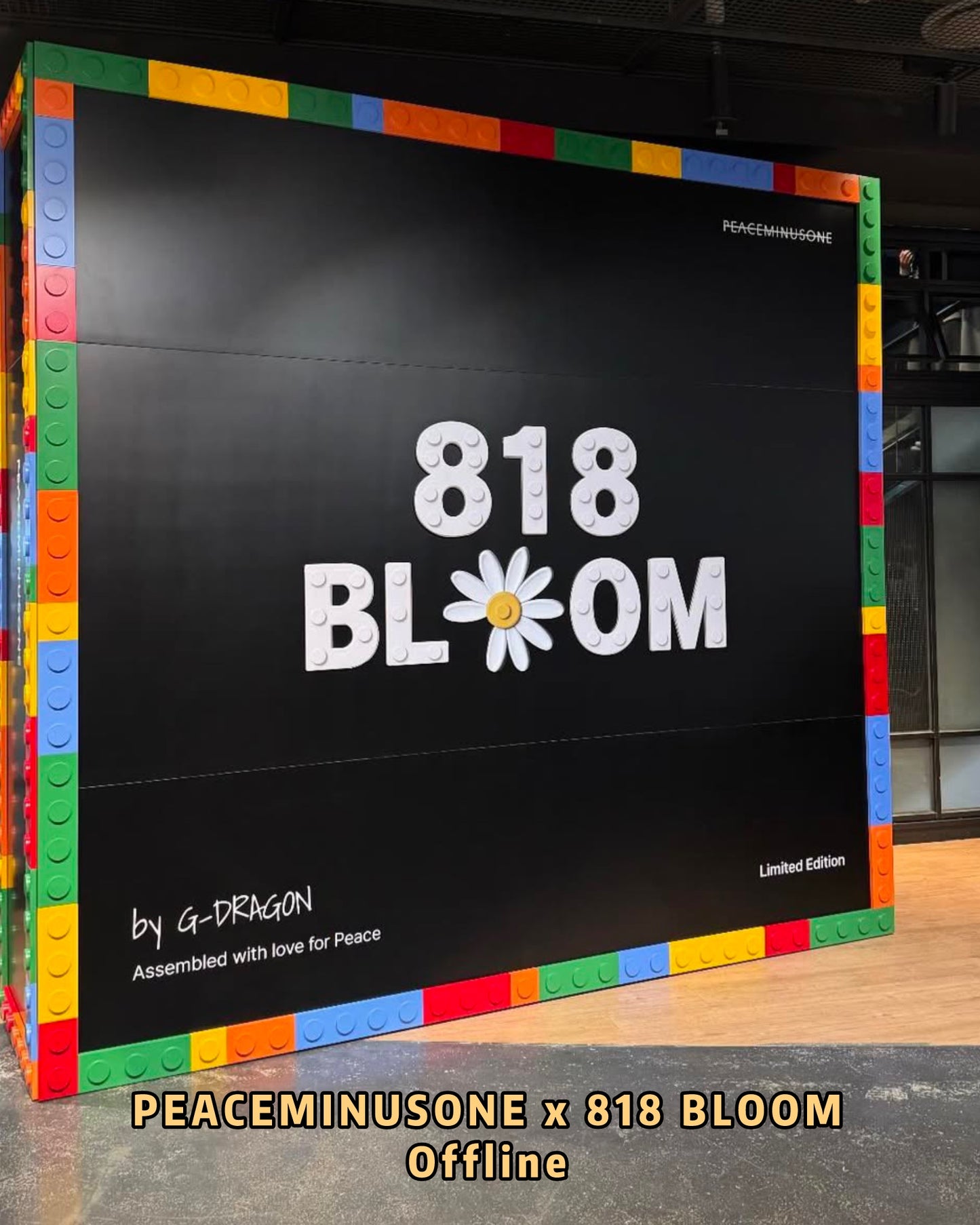 Pre-order| PEACEMINUSONE × 818 BLOOM 線下代購