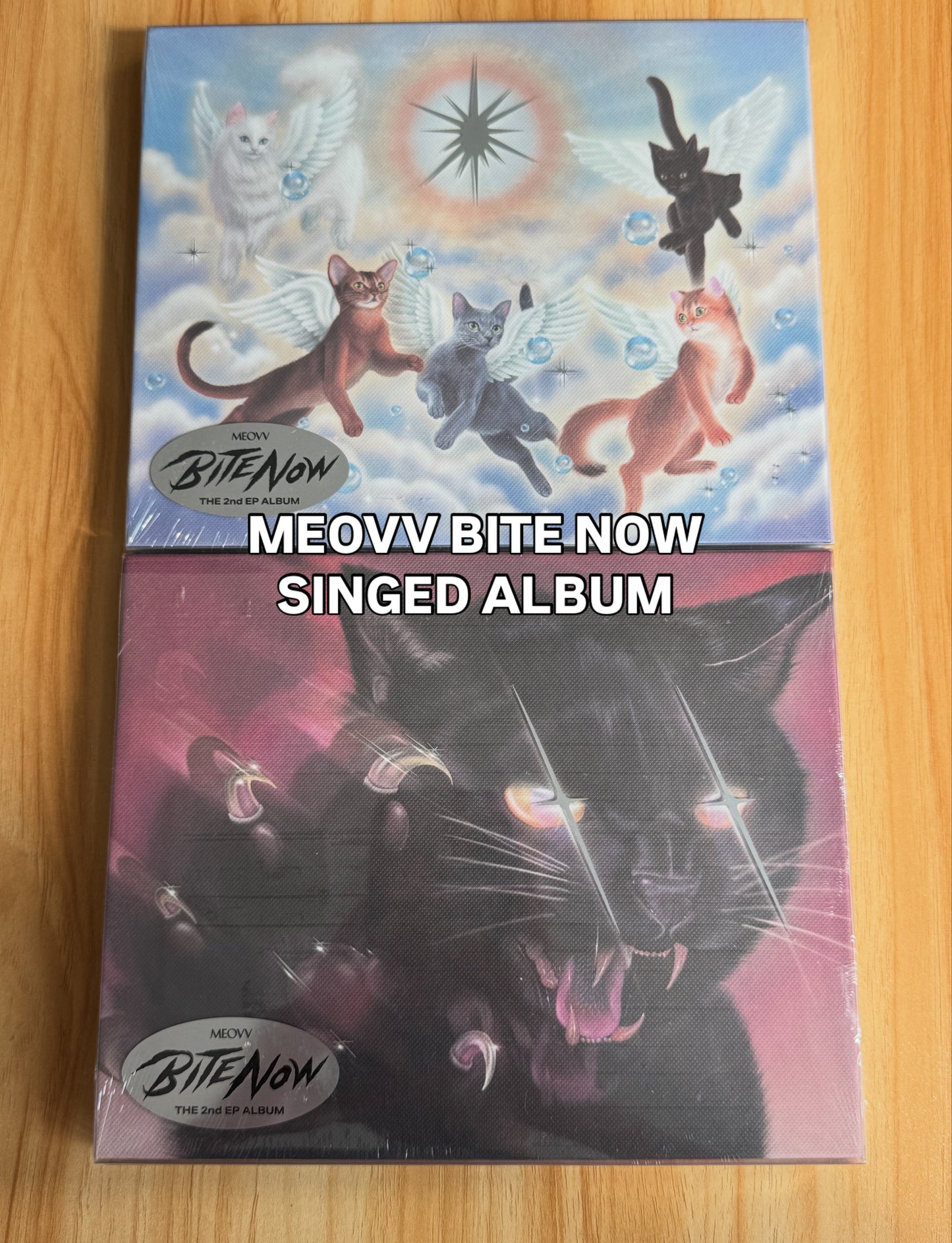 In-stock| MEOVV BITE NOW SIGNED ALBUM