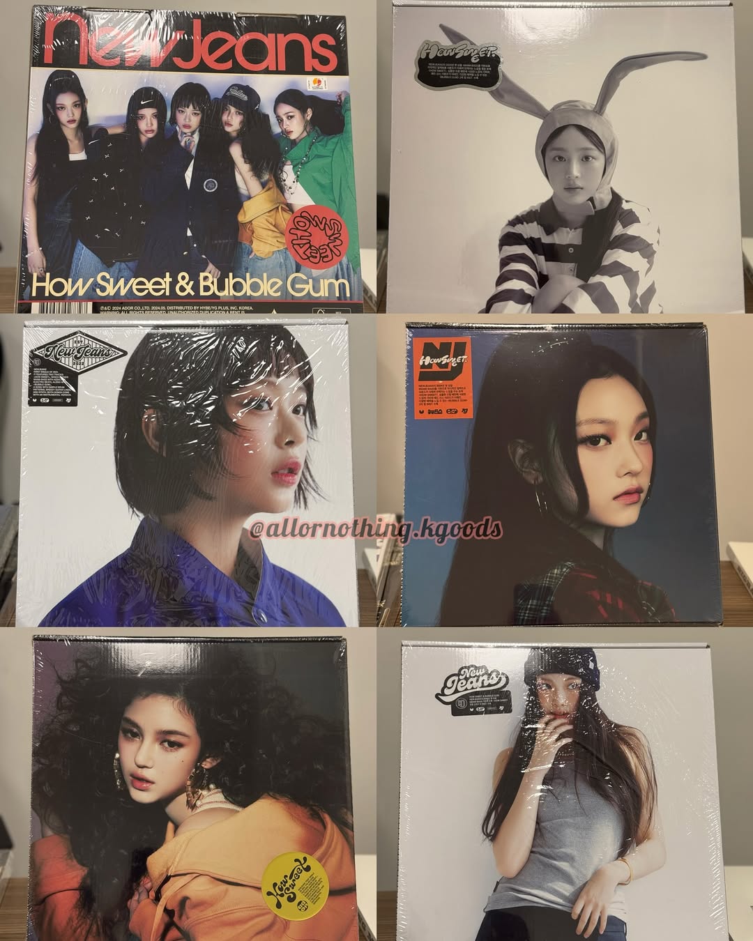 NewJeans - How Sweet set