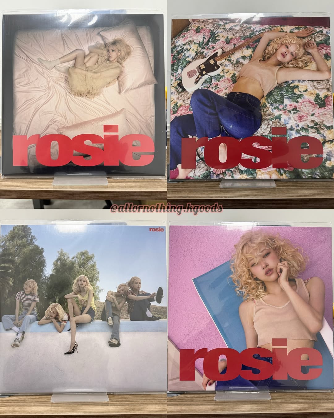 ROSÉ - first studio album ‘rosie’ vinyl