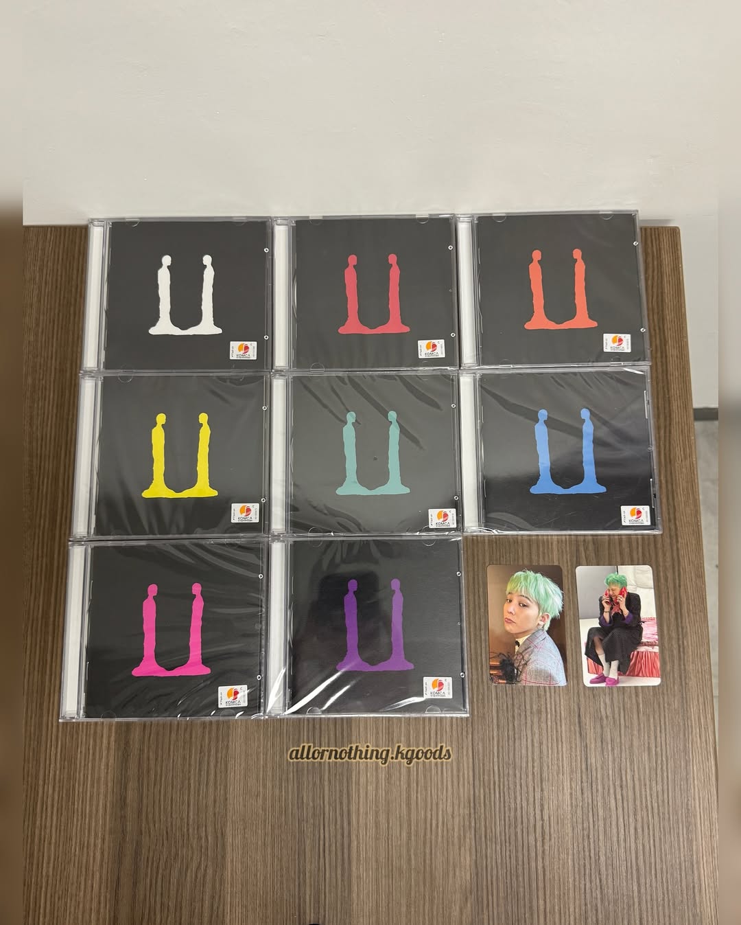 G-Dragon 3rd EP Übermensch Jewel / Photocard ver