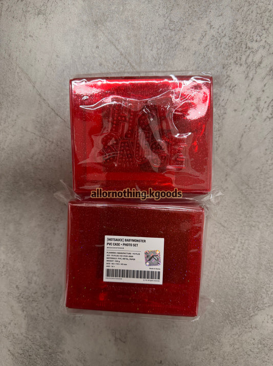In-stock| BABYMONSTER HOT SAUCE

PVC CASE + PHOTO SET