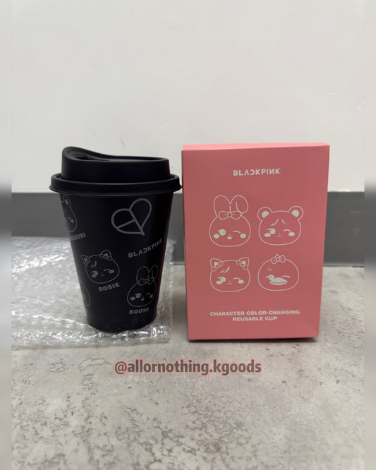 In-stock| BLACKPINK CHARACTER COLOR-CHANGING REUSABLE CUP